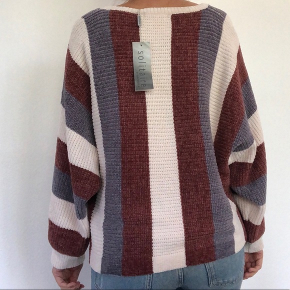 NEW Soft Striped Sweater - Picture 4 of 7